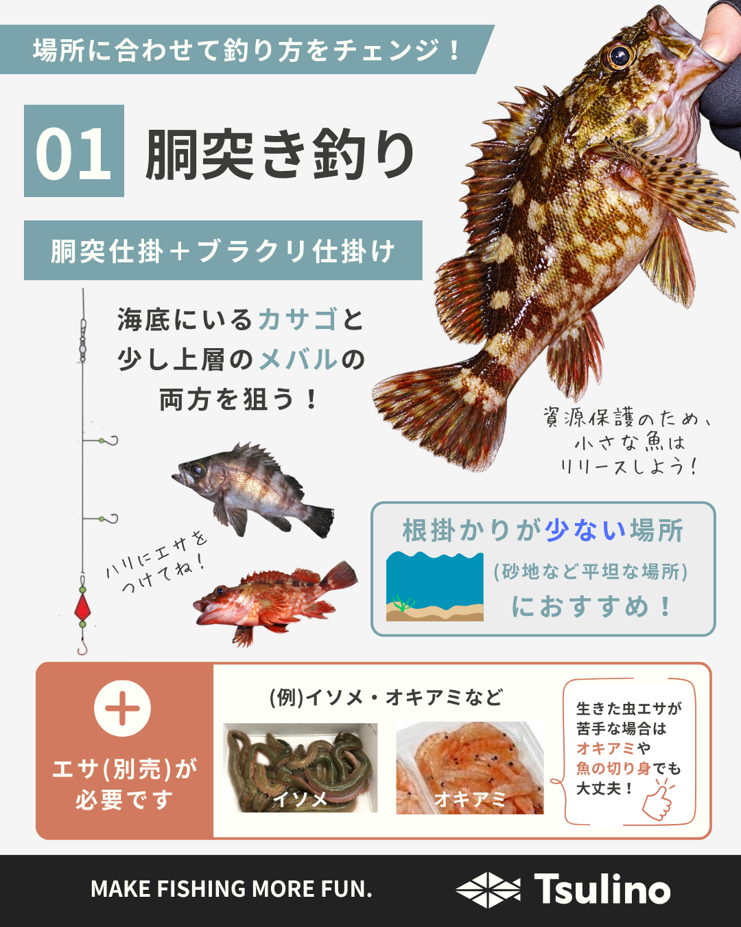 釣り入門セット カサゴが狙える仕掛けセット | イシグロ公式オンライン