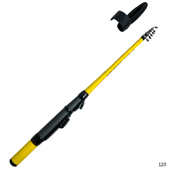 ROCKGAP MOBILE【振出式コンパクト穴釣りロッド】(【NEW】マスタード-120)