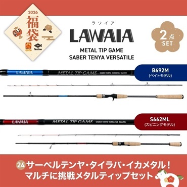 【2026福袋】サーベルテンヤ・タイラバ・イカメタル！マルチに挑戦メタルティップセット