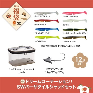 【2026福袋】ドリームローテーション！SWバーサタイルシャッドセット