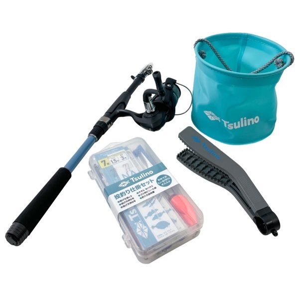 BEGINS COMPLETE SET 【竿・リール・仕掛け・バケツ・バックなどの