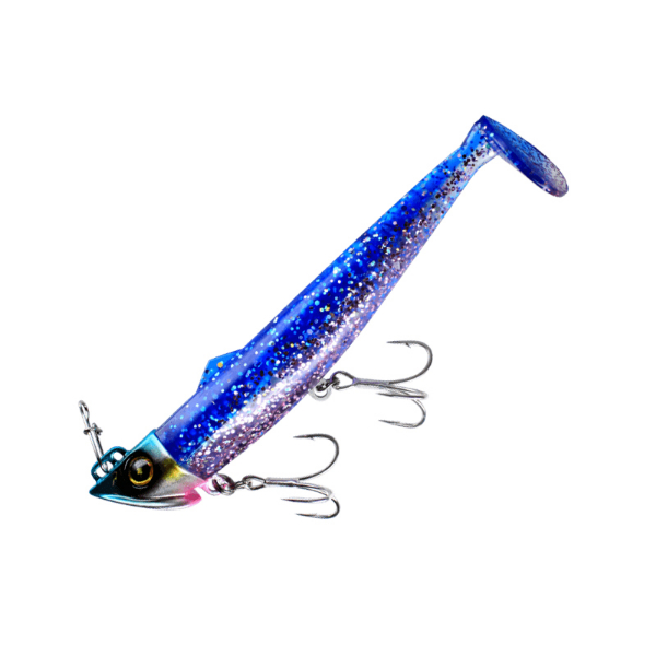 ジャックアイ　フリフリシャッド　３０ｇ(＃０２　ブルピン)