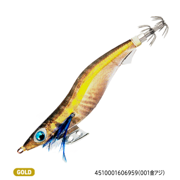 エギ王 Ｋ3.0 スーパーシャロータイプ(001金アジ)
