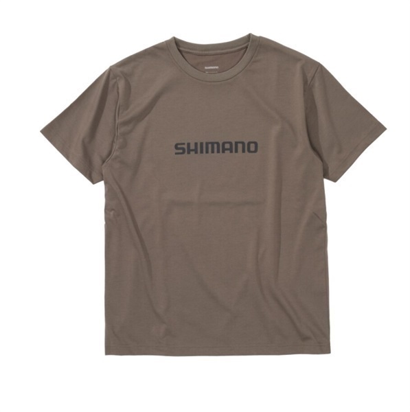 ドライロゴＴシャツ半袖(ダークカーキ-S)