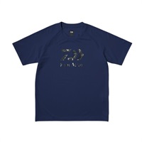 Feel Alive．ドライＴシャツグレープネイビー