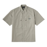 ストリームショートスリーブシャツグレージュ