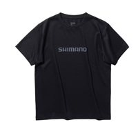 ドライロゴＴシャツ半袖ブラック