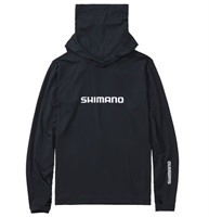 サンプロテクションフーディーシャツネイビー