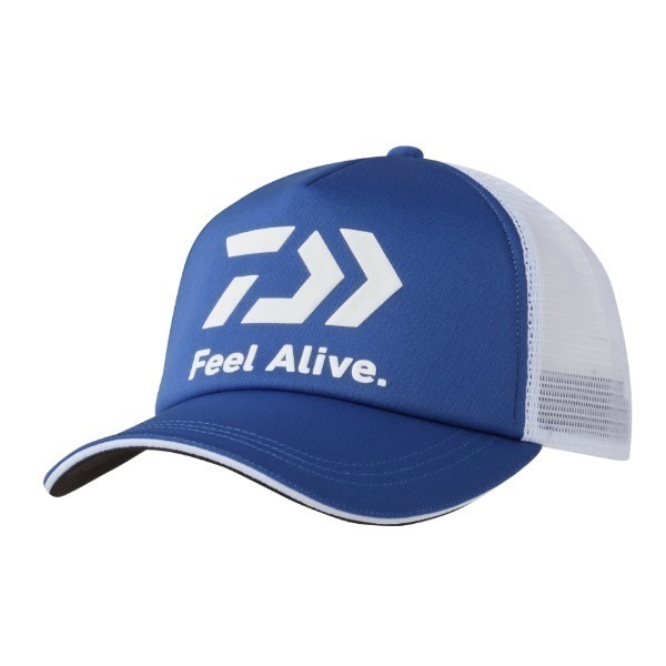 FeelAlive.ソフトハーフメッシュキャップ(ブルー)
