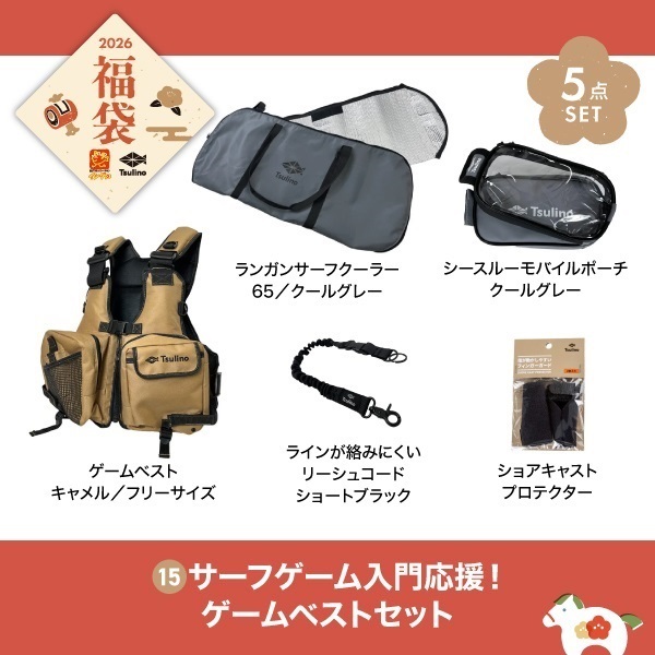 2026福袋】サーフゲーム入門応援！ゲームベストセット（キャメル