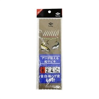 アジが狙える船サビキ金袖ハゲ皮仕掛