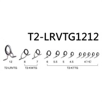 チタントルザイトタイラバガイドセットT2-LRVTG1212チタントルザイトタイラバガイドセットT2-LRVTG1212