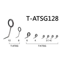 フジ　SICガイドセット各種サイズ色々　ロッドビルディングに Fuji（釣り） アジング ガイドセット ステンレスSiC PKLSG12H6