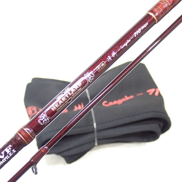 ハートランド　別誂冴掛710L+ 実釣未使用 ダイワ ハートランド 別誂 冴掛 710 AGS HL 7102L+FS-SV AGS18 買取