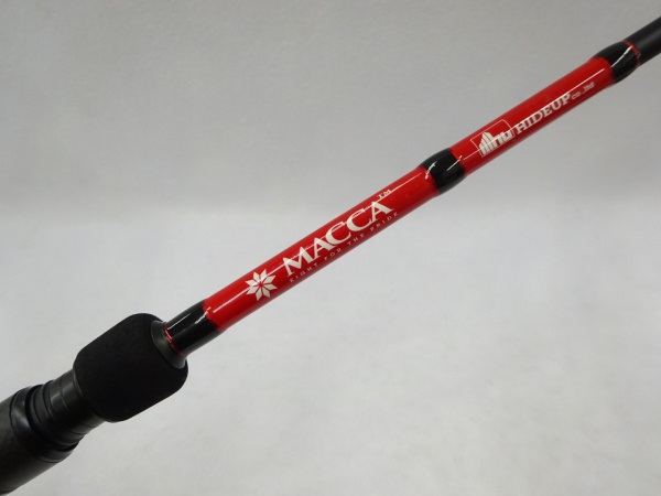 手渡しのみ　希少！？マッカ　レッドシグネイチャーHUMRC-611MHST/RS ハイドアップ／マッカレッド HUMRC-611MHST/RSをインプレ | 琵琶湖バス