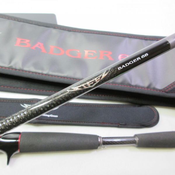 BADGER 68 C68MH-SV バスロッド ダイワ ロッド '23 ベイトキャスティングロッド スティーズ