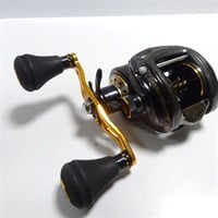 ベイトリールゴールドカスタムセット 五十鈴工業 DD311SSS ブラック／ゴールド タフライトスプール