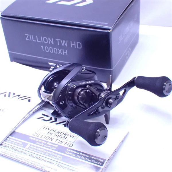ダイワ 22ジリオン TW HD 1000XH (右): 釣具のキャスティング