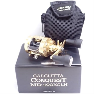 値下げ　23カルカッタコンクエスト　MD400XGLH 新品未使用 シマノ カルカッタ コンクエスト MD 400XGLH (リール) 価格比較 - 価格.com