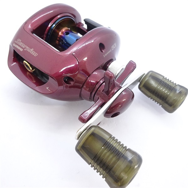 美品 97 スコーピオン 左 リール ロッド 1652 1501 97