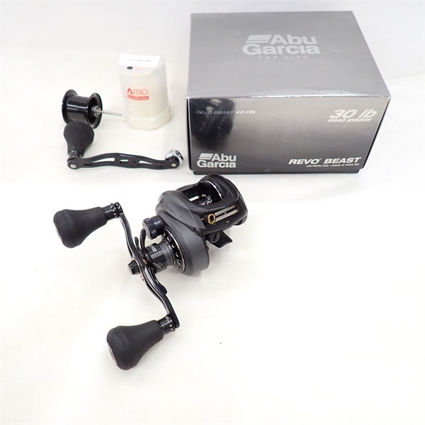 未使用　REVO BEAST 40-HS レボビースト REVO BEAST （レボ・ビースト）｜AbuGarcia｜釣具の総合メーカー