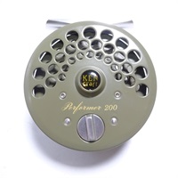 CANTATA フライリール 200 ゴールド/シルバー未使用品 Yahoo!オークション -「(シルバー 銀)」(フライリール) (リール