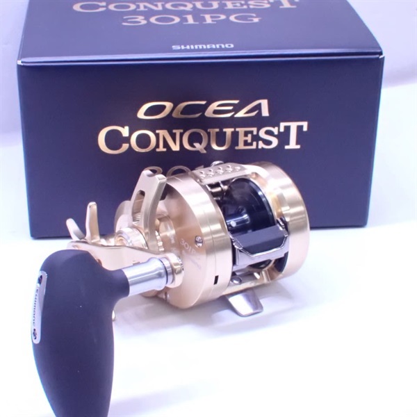 SHIMANO CONQUEST 301PGフィッシングリール Amazon.com : Shimano 301PG Bait Reel, Double Axis, 16 Ocean
