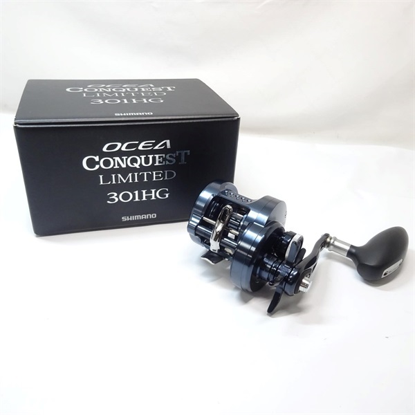 【美品】オシアコンクエスト301HG（OCEA CONQUEST 301HG ） シマノ(SHIMANO) 24 オシア コンクエストCT301HG(左) オシア コン