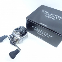 RE【新品未使用】21エンゲツ100PG シマノ（SHIMANO） 中古 ベイトリール 21炎月 100PG【中古Aランク