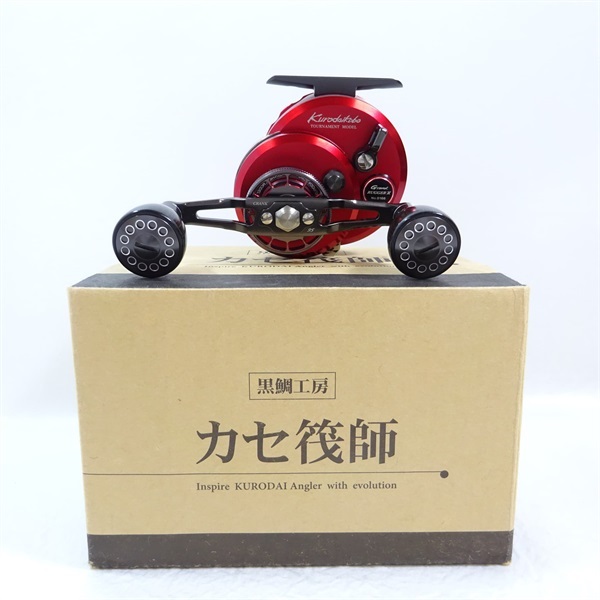 黒鯛工房 カセ筏師 THE Senkan IKADA X65-GG 左巻き 新品未使用 センカン 筏 65 黒鯛工房 カセ筏師 Ｔｈｅ Ｓｅｎｋａｎ ＩＫＡＤＡ