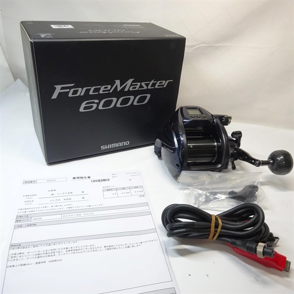 SHIMANO ForceMaster6000 シマノ　フォースマスター6000 シマノ（SHIMANO） 電動リール フォースマスター 6000 : つり具の銭屋