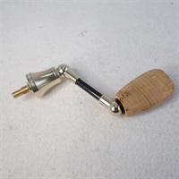 RCシングルスピニングカーボンハンドル40MM シャンパン