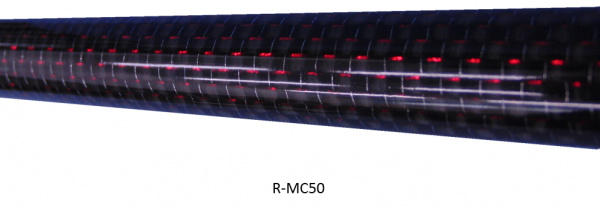 カラーパターン付きカーボンパイプ500mm(Ｒ‐ＭＣ５０‐１３)