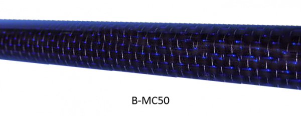 カラーパターン付きカーボンパイプ500mm(Ｂ‐ＭＣ５０‐１３)