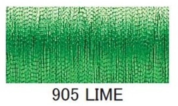 ポリエステルメタリックスレッド(A) ※細タイプ(９０５　ライム)