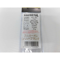 ジャストエースCSX ※バス・ジギング・タイラバ カーボンソリッドＣＳＸ６０１ＭＬ/