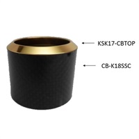 KDPS専用カーボングリップCB-K18Ｘ－ＣＢ－Ｋ１８ＳＳＣ※4軸カーボンクリアー