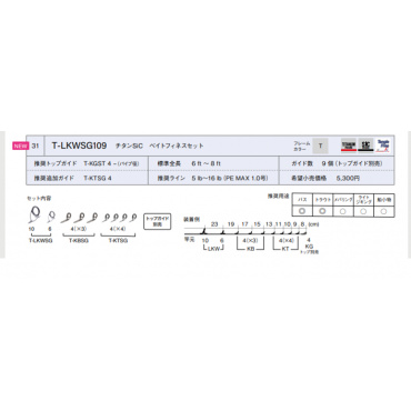 T-LKWSG109(トップガイド別売)