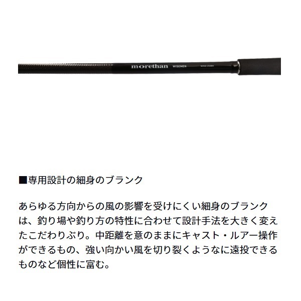 Daiwa モアザンWISEMEN 15MX釣り竿 ダイワ(DAIWA) シーバスロッド