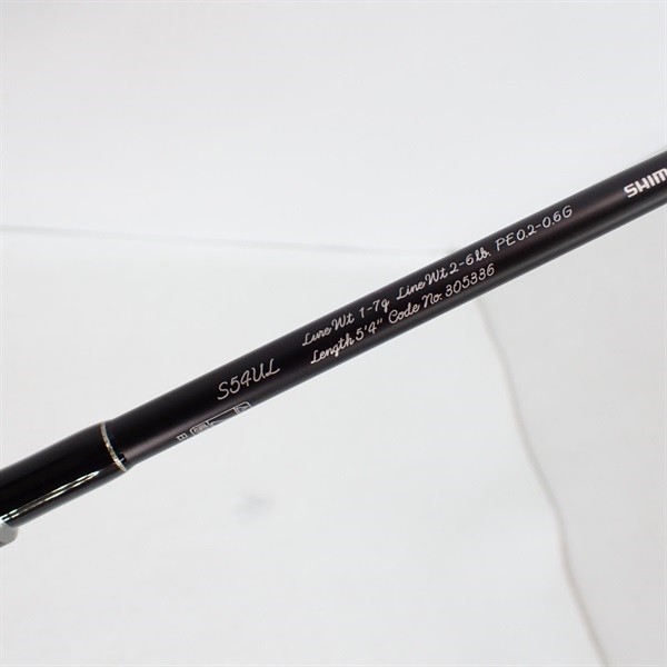 シマノ　カーディフストリームリミテッドS54UL② 22カーディフストリームリミテッドS54UL トルザイト