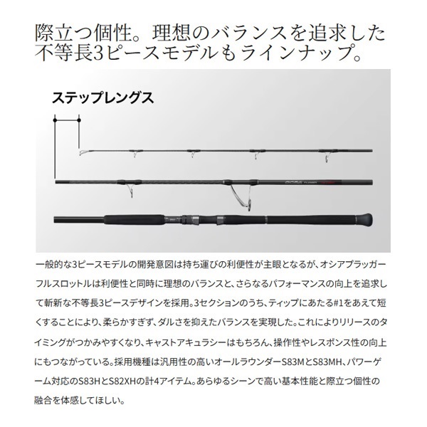 t*k様 【美品】24オシアプラッガーフルスロットル S82XH 24 オシアプラッガー フルスロットル | イシグロ公式オンライン