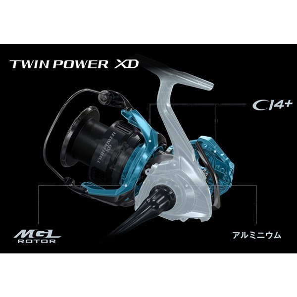 25 ツインパワーXD 4000HG シマノ 25 ツインパワー XD 4000HG リール スピニング n〇