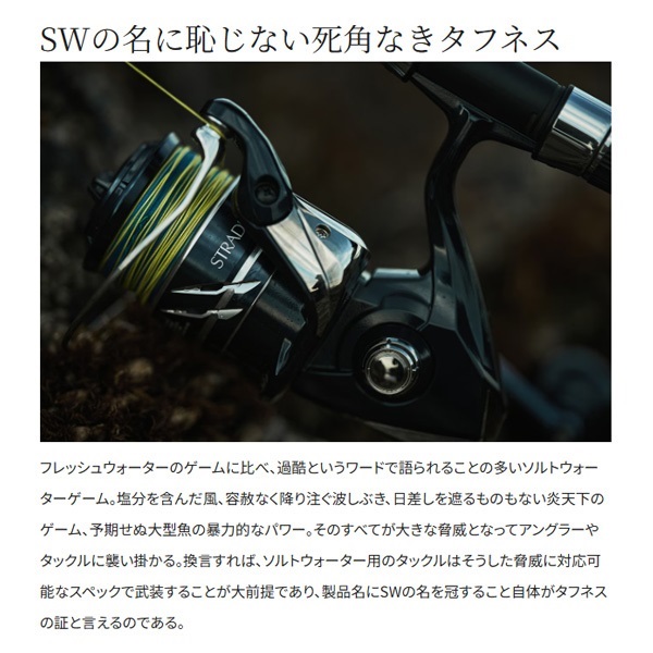 24ストラディックSW 手頃なSWリールの決定版！24ストラディックSWを徹底解説 | 釣りトレンド