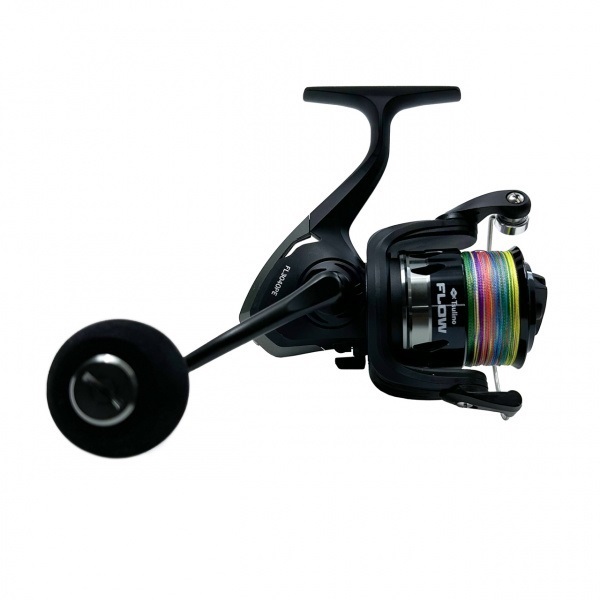 リョービ　スピニングリール 黒 ライン付き FLOW SPIN【PEライン付きスピニングリール】 | イシグロ公式オンライン