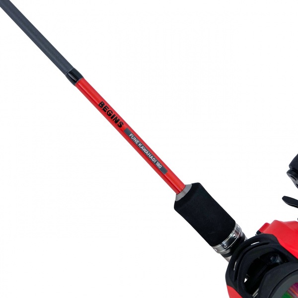 BEGINS FUNE KAWAHAGI SET【船カワハギ用竿とPEライン付両軸リールの