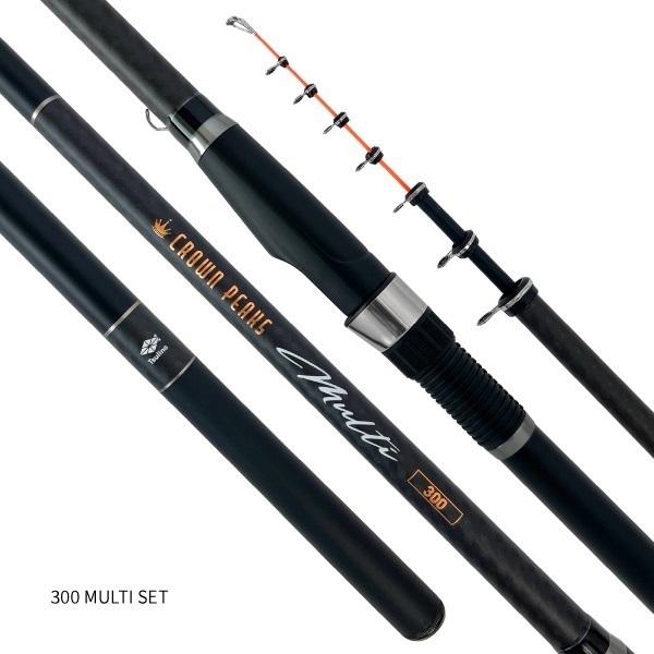 CROWNPEACKS MULTI【振出マルチロッドとリールのセット/サビキ/ちょい