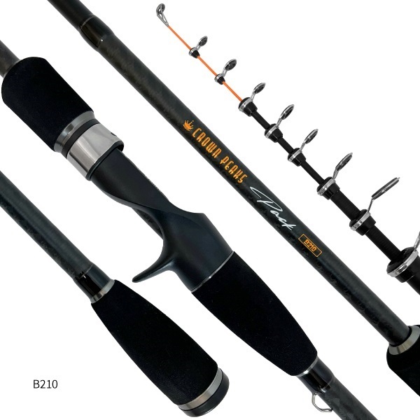 CROWNPEACKS PACK SET【振出仕様のコンパクトロッド＆リールセット