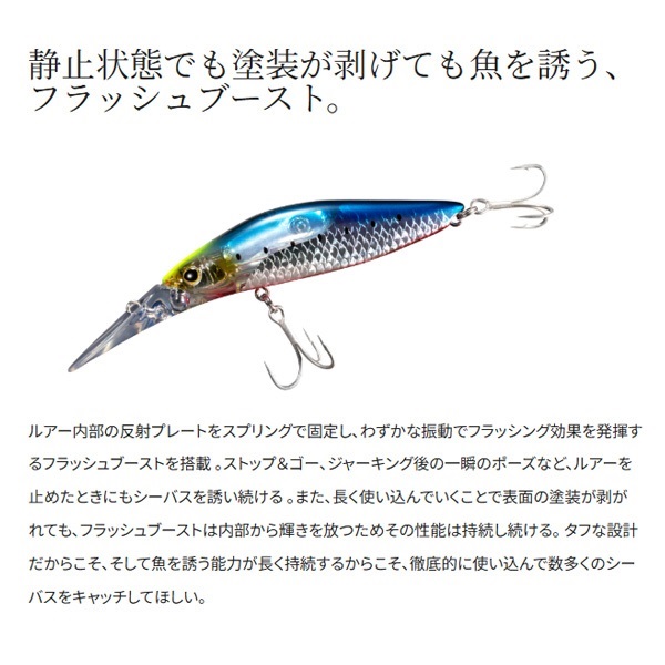 EXSENCE ダイブアサシン 80S フラッシュブースト | イシグロ公式