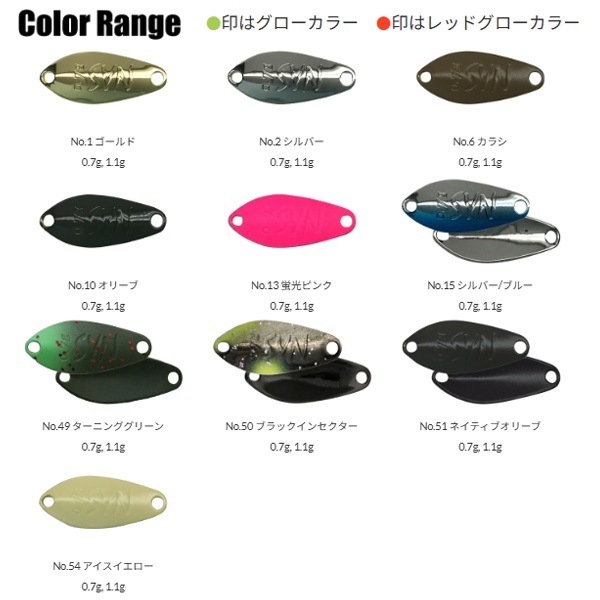 シャノン 0.7g | イシグロ公式オンラインショップ