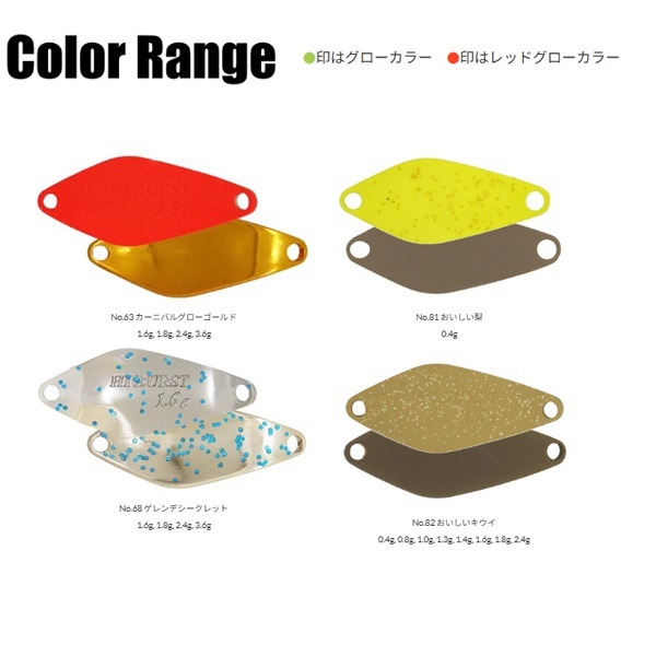 ハイバースト 1.1g | イシグロ公式オンラインショップ